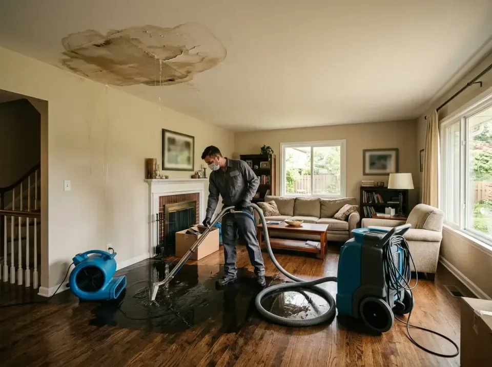 attic-pipe-burst-ceiling-drip-008 — frequently asked questions, Water Damage Restoration & Carpet Care in Struthers, OH